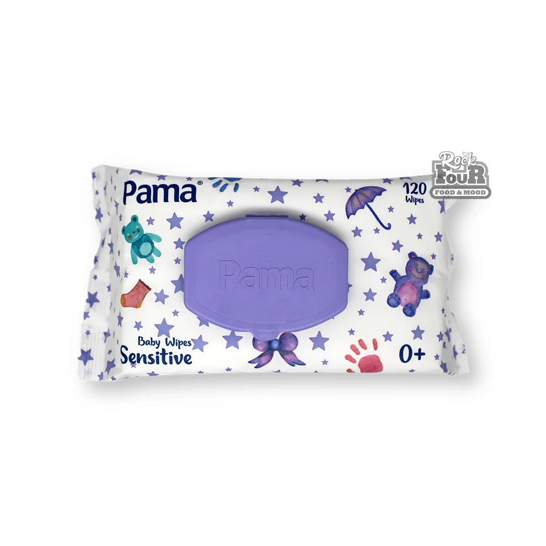 Wet wipes for children "Pama Sensitive 0+" 120pcs